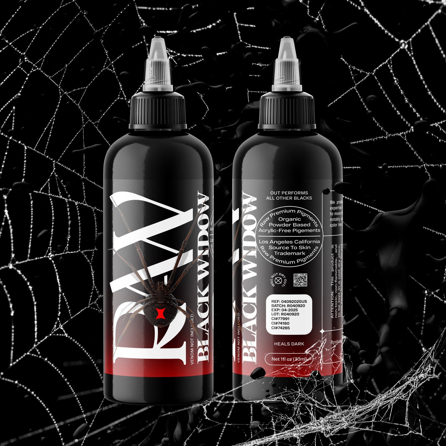 Raw Ink - Black Widow