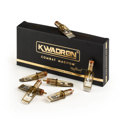 Kwadron Cartridge Needles - COMBAT Soft Edge Magnum Shaders Tattoo Cartridges 16pcs