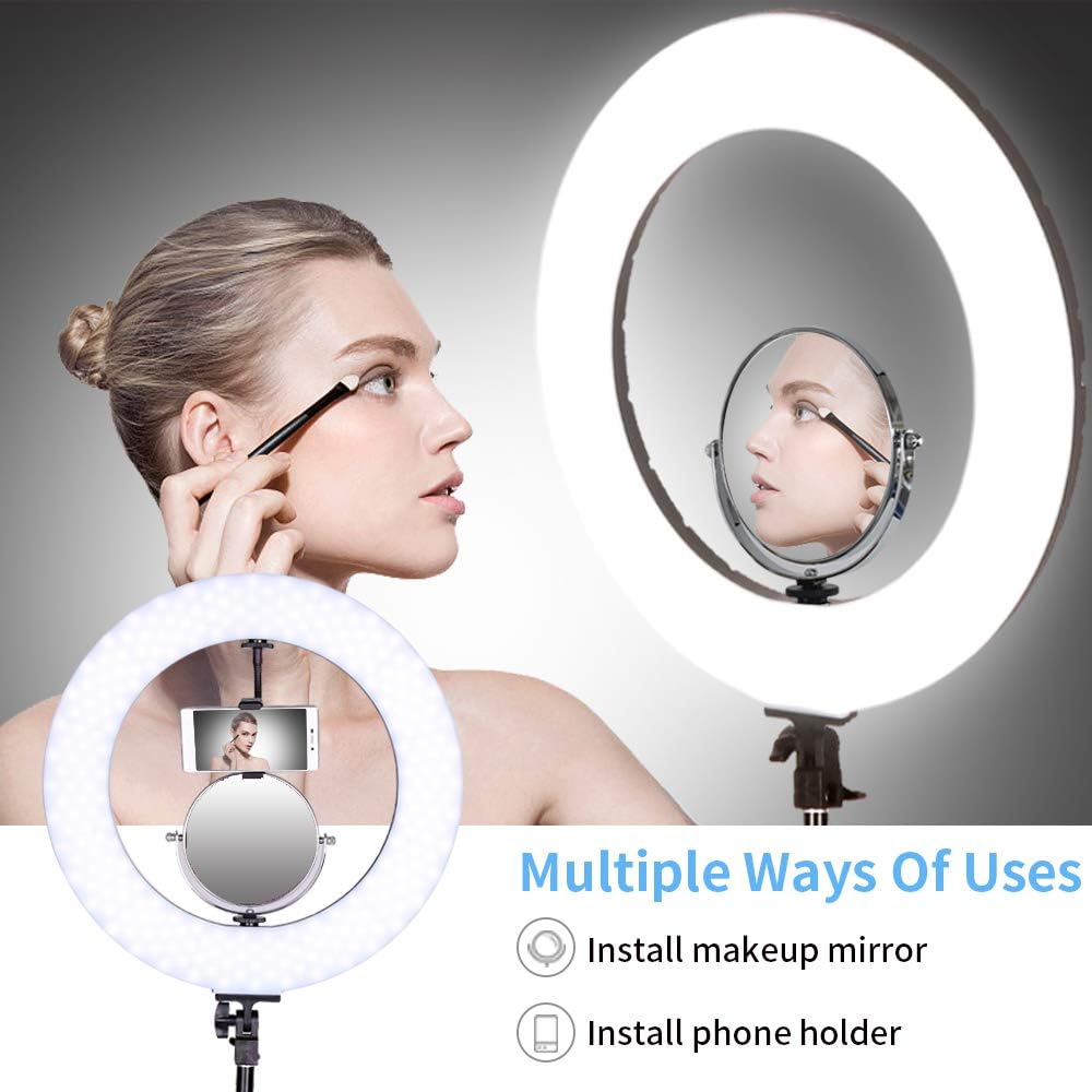Led Ring Selfie Ring Light Mirror 18