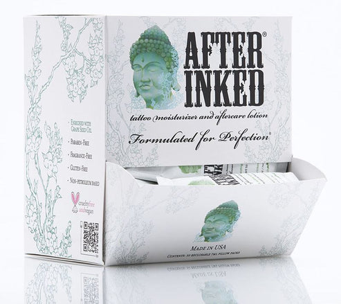 After Inked Tattoo Lotion Pillow Packs