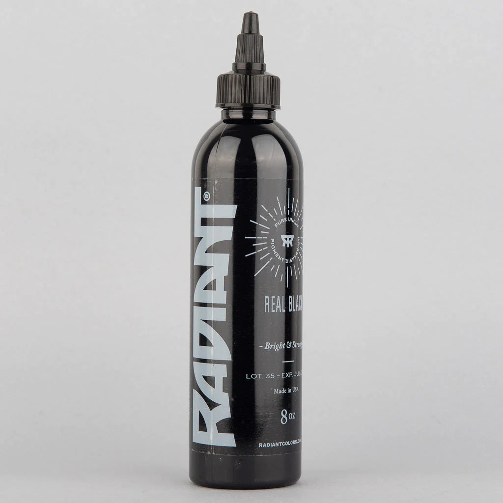 Radiant Ink - Real Black – Miamitattoosupplies.com