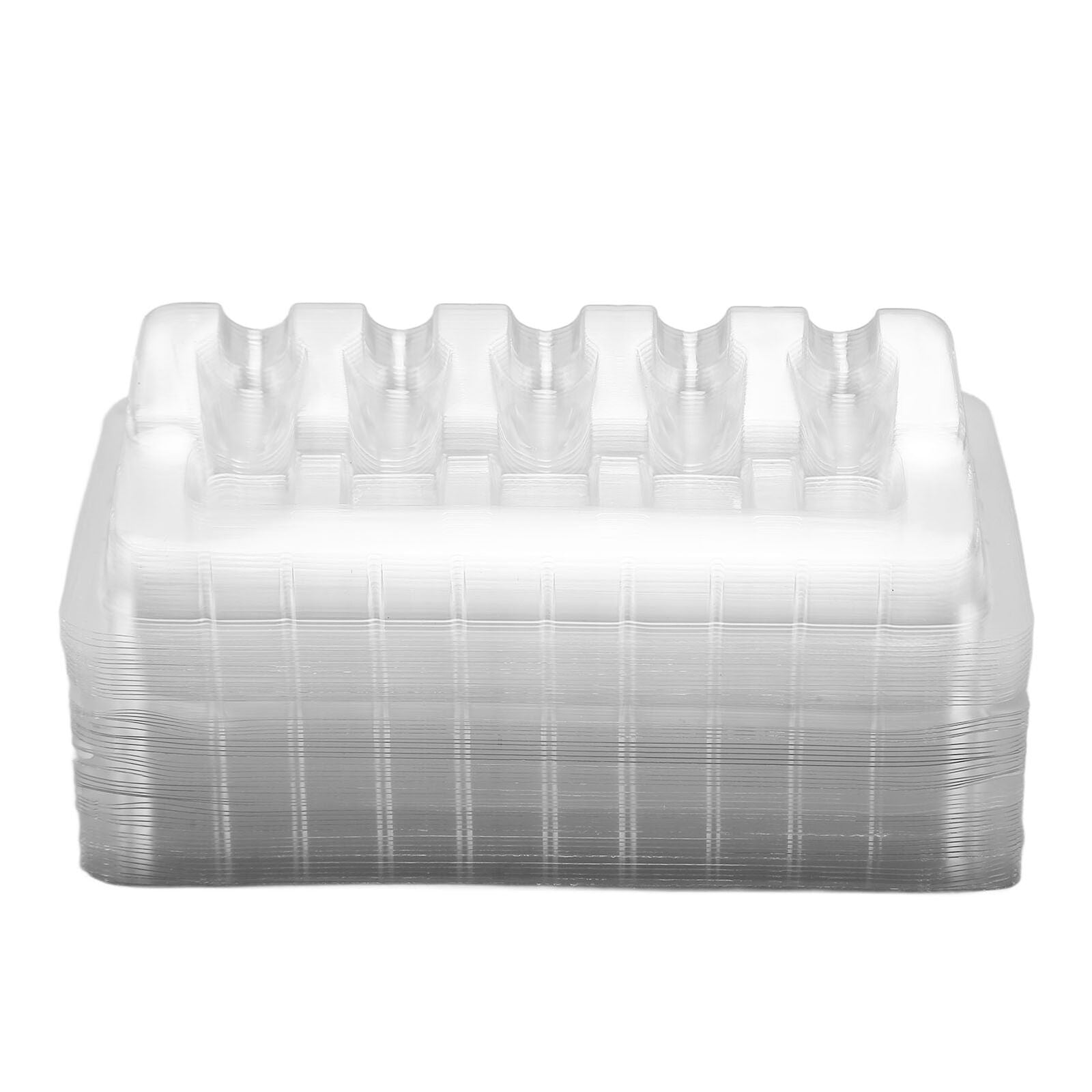 Pack of 25 clear disposable cartridge trays for tattoo artists