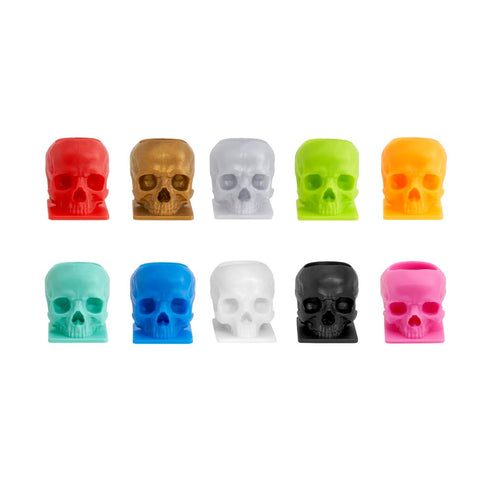 Skull Ink Caps - Size #16 (Large) — Bag of 50