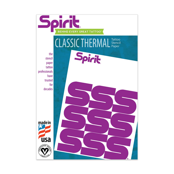 Papel de plantilla térmica de Spirit 8,5 x 11