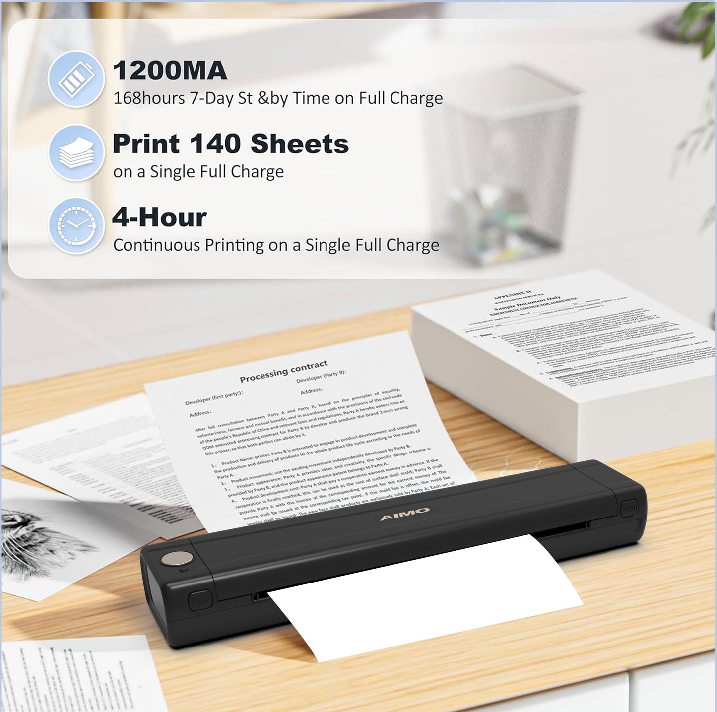 AIMO Tattoo Stencil Printer M08E