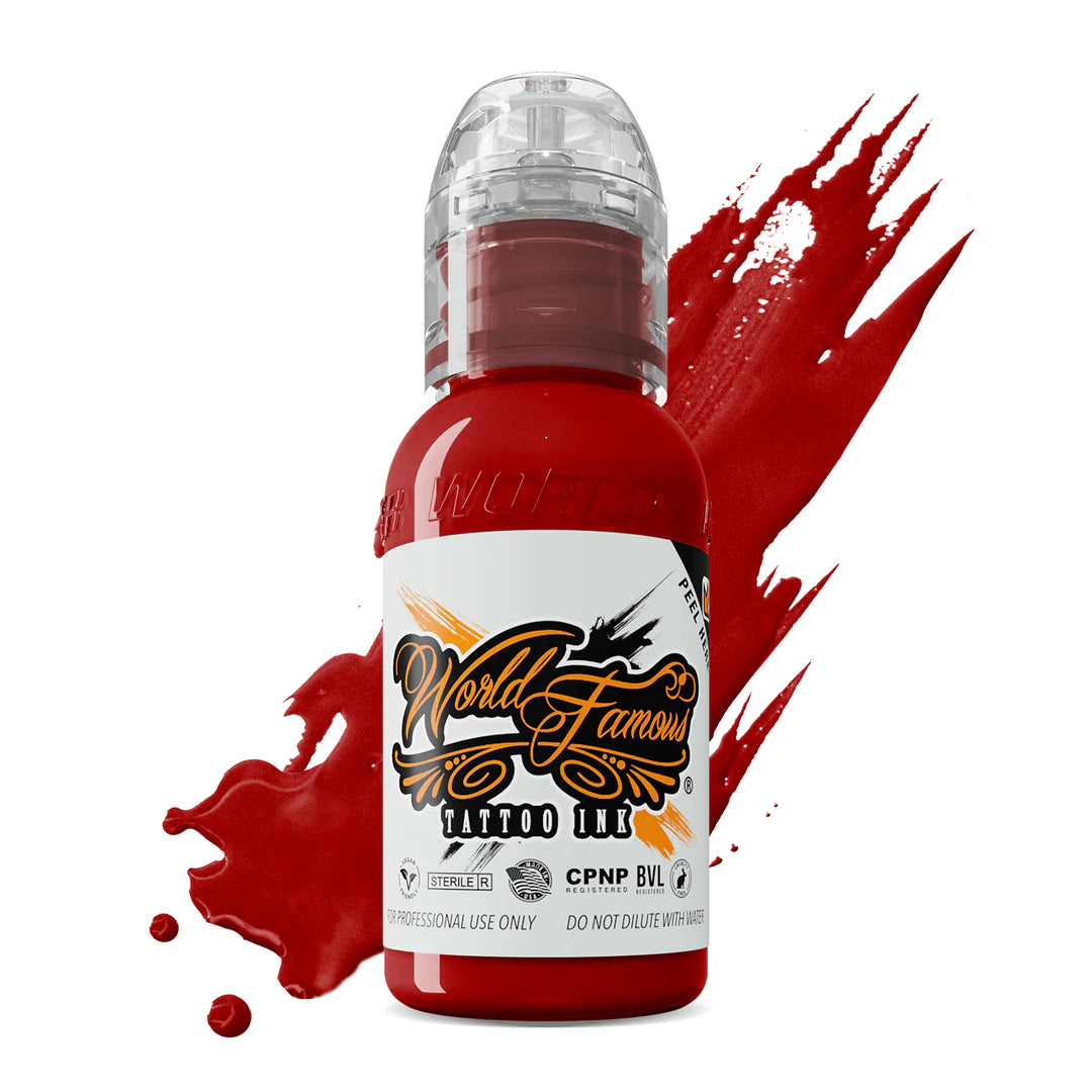 World Famous Tattoo Ink - Big Apple Red