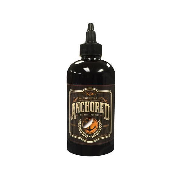 Anchored by Nikko - Tattoo Stencil Solution 8oz Bottle