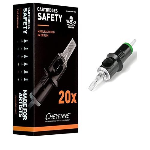 Cheyenne Safety Cartridge Needles - Box of 20