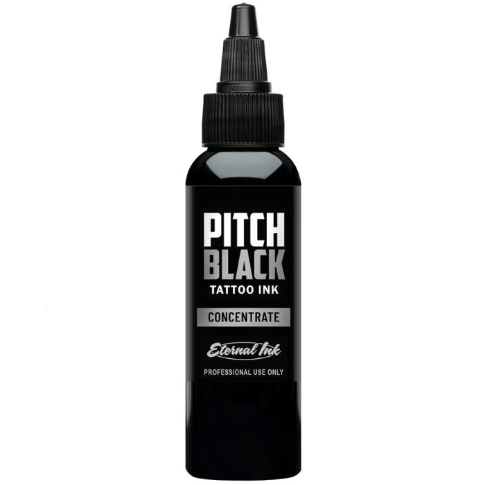 Eternal Tattoo Ink - Pitch Black Concentrate - Miamitattoosupplies.comTATTOO INK