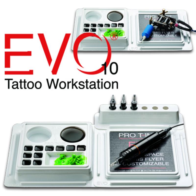 EVO 10 Tattoo Work Station - Miamitattoosupplies.comINK ACCESSORIES