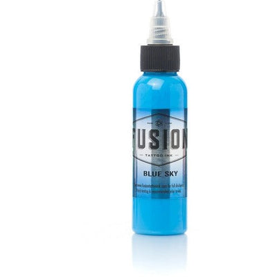 Fusion Ink - Color Blue Sky 1 oz - Miamitattoosupplies.comTATTOO INK