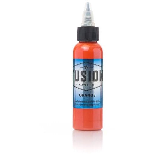 Fusion Ink - Color Orange 1 oz - Miamitattoosupplies.comTATTOO INK