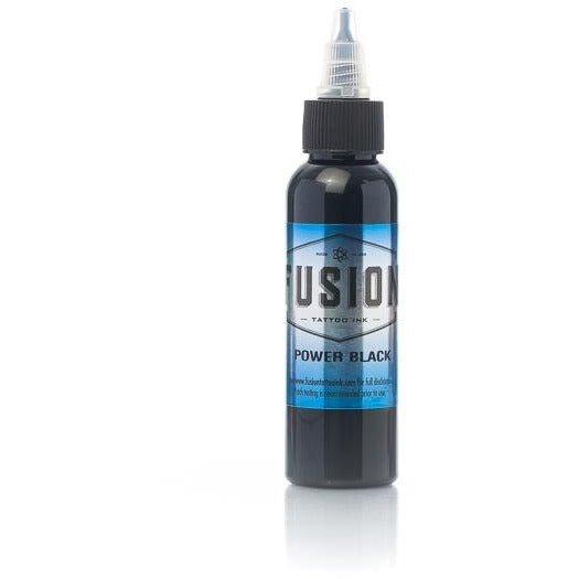 Fusion Ink - Color Power Black - Miamitattoosupplies.comTATTOO INK