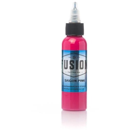 Fusion Ink - Color Saigon Pink 1 oz - Miamitattoosupplies.comTATTOO INK