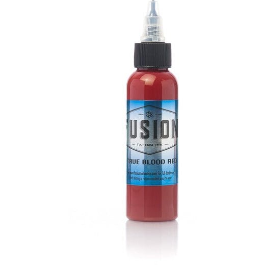 Fusion Ink - Color True Blood Red 1 oz - Miamitattoosupplies.comTATTOO INK