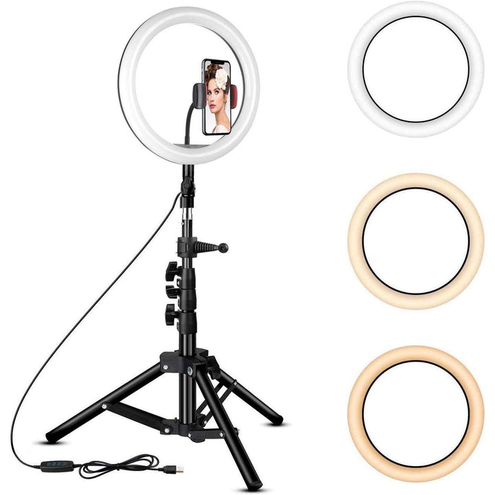 Ring Light Led Circle With Stand Tripod 10 inch - Miamitattoosupplies.comSTUDIO SUPPLY