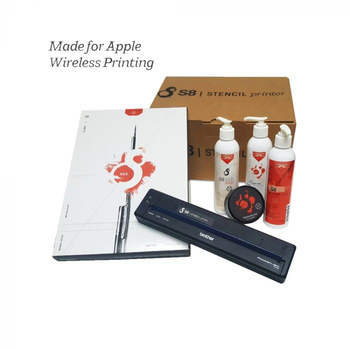 S8 AirPrint Thermal Printer and Kit ‚Äî Wireless Printing - Miamitattoosupplies.comSTENCIL SOLUTION
