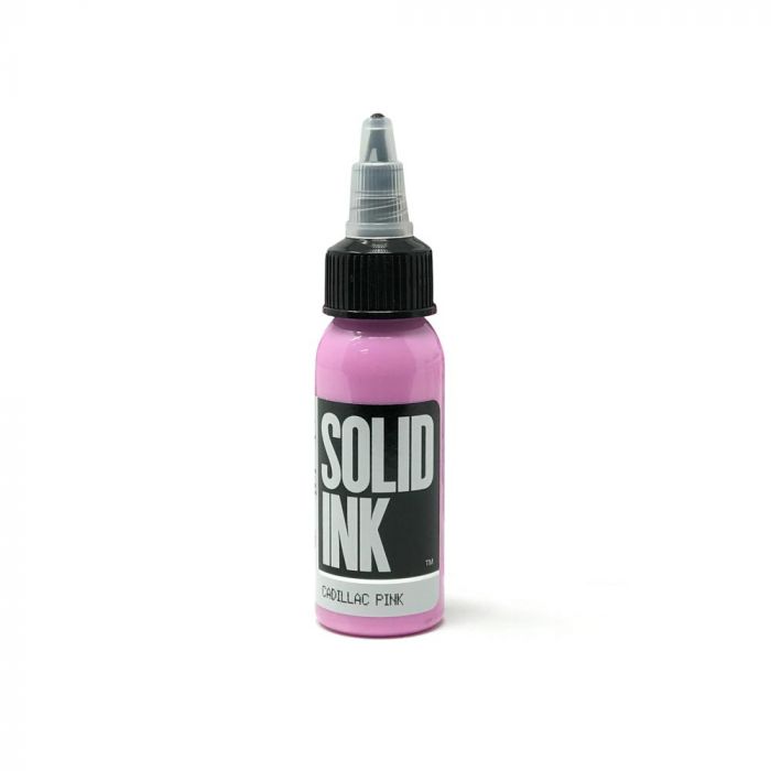 Solid Ink - Color Cadillac Pink 1 oz - Miamitattoosupplies.comTATTOO INK