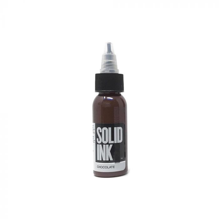 Solid Ink - Color Chocolate 1 oz - Miamitattoosupplies.comTATTOO INK
