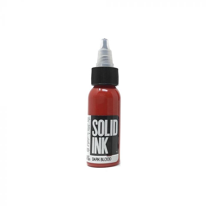 Solid Ink - Color Dark Blood 1 oz - Miamitattoosupplies.comTATTOO INK