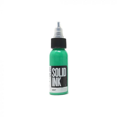 Solid Ink - Color Mint Green 1 oz - Miamitattoosupplies.comTATTOO INK