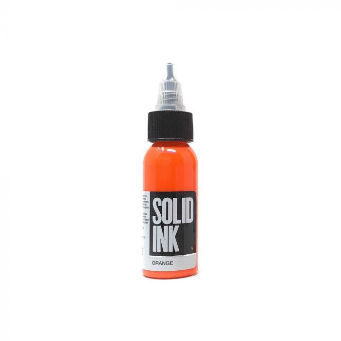 Solid Ink - Color Orange 1 oz - Miamitattoosupplies.comTATTOO INK
