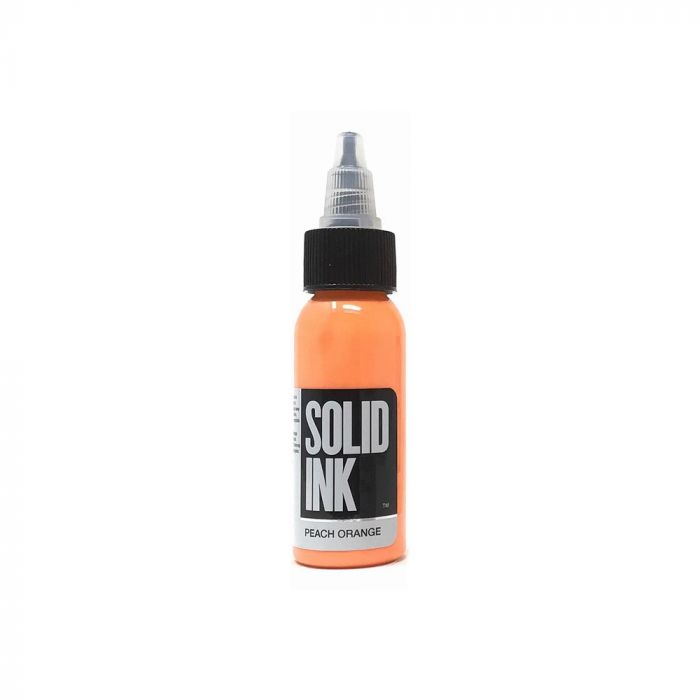 Solid Ink - Color Peach Orange 1 oz - Miamitattoosupplies.comTATTOO INK