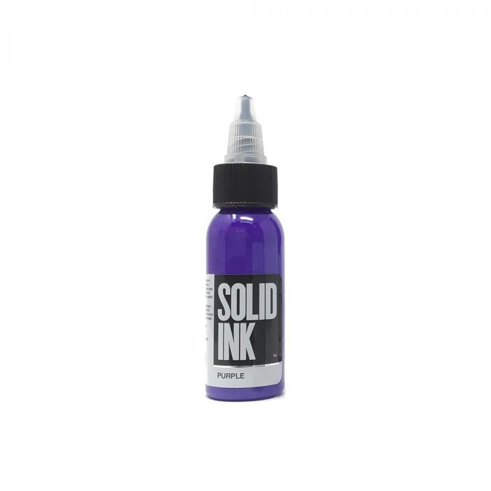Solid Ink - Color Purple 1 oz - Miamitattoosupplies.comTATTOO INK