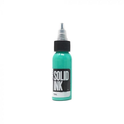 Solid Ink - Color Teal 1 oz - Miamitattoosupplies.comTATTOO INK