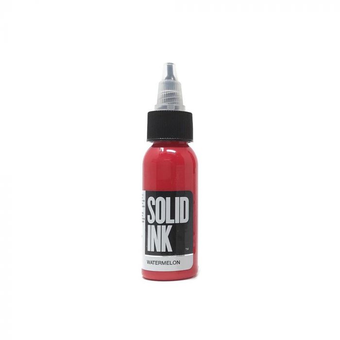 Solid Ink - Color Watermelon 1 oz - Miamitattoosupplies.comTATTOO INK