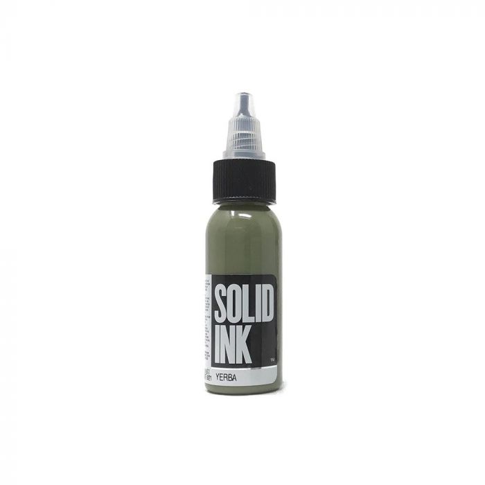 Solid Ink - Color Yerba 1 oz - Miamitattoosupplies.comTATTOO INK
