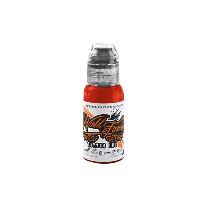 World Famous Tattoo Ink - Big Apple Red - Miamitattoosupplies.comTATTOO INK