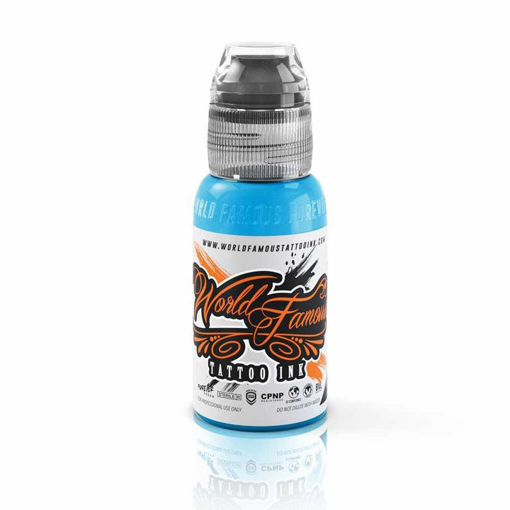 World Famous Tattoo Ink - Donatello Blue - Miamitattoosupplies.comTATTOO INK