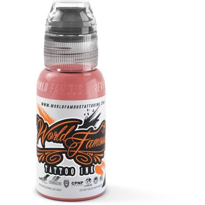 World Famous Tattoo Ink - Pink Ribbon Warm Peach - Miamitattoosupplies.comTATTOO INK