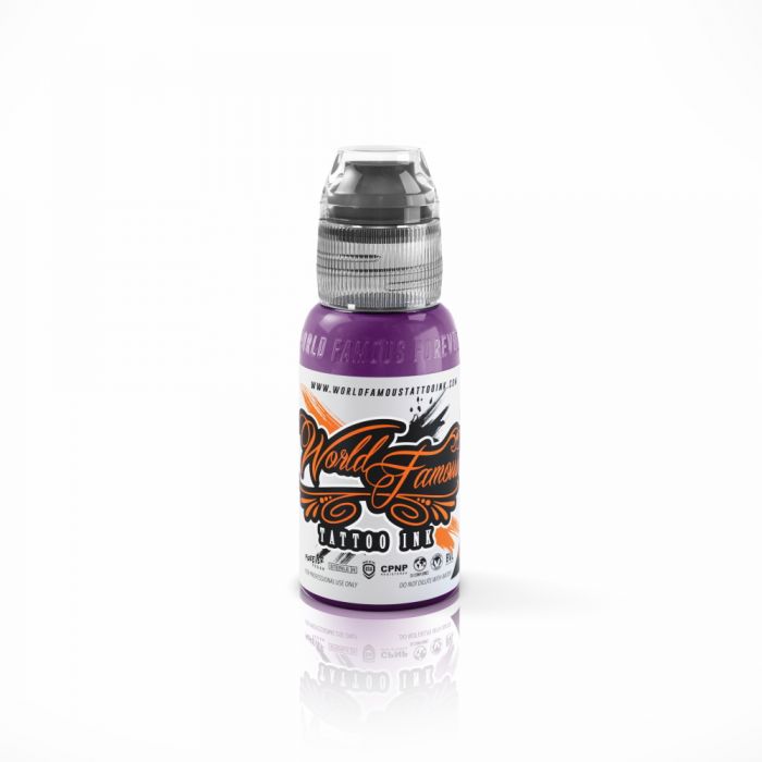 World Famous Tattoo Ink - Purple Rain - Miamitattoosupplies.comTATTOO INK