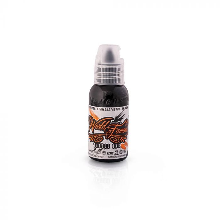 World Famous Tattoo Ink - True Black - Miamitattoosupplies.comTATTOO INK